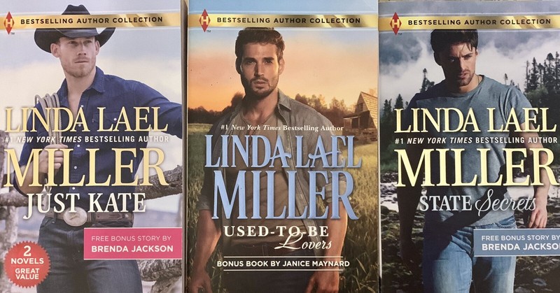 lot of 9 (2-in-1) pb with 18 novels LINDA LAEL MILLER cowboy romance gallery