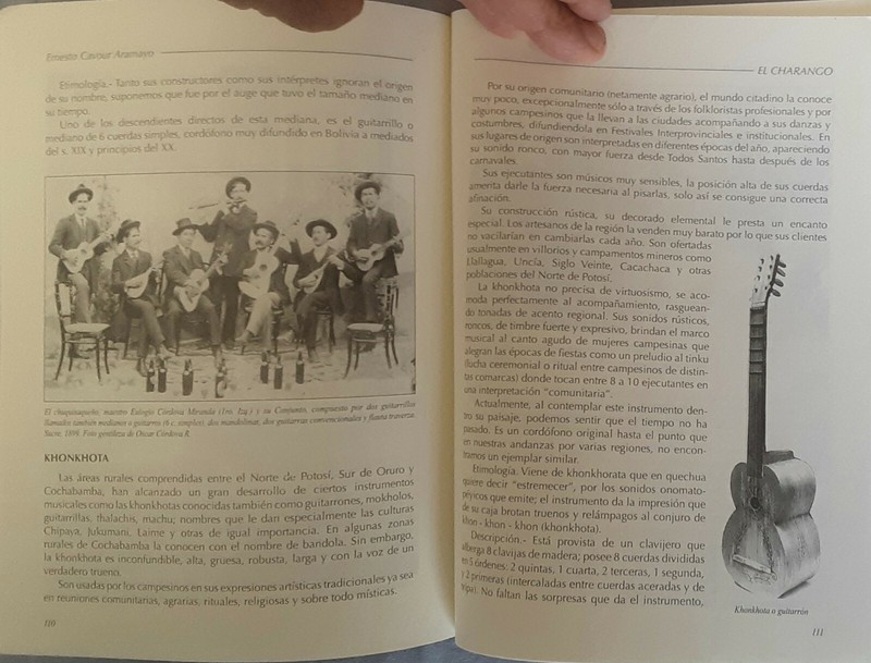 El Charango: Su Vida, Costumbres y Desventuras. 414 pages. (rare/escaso) gallery