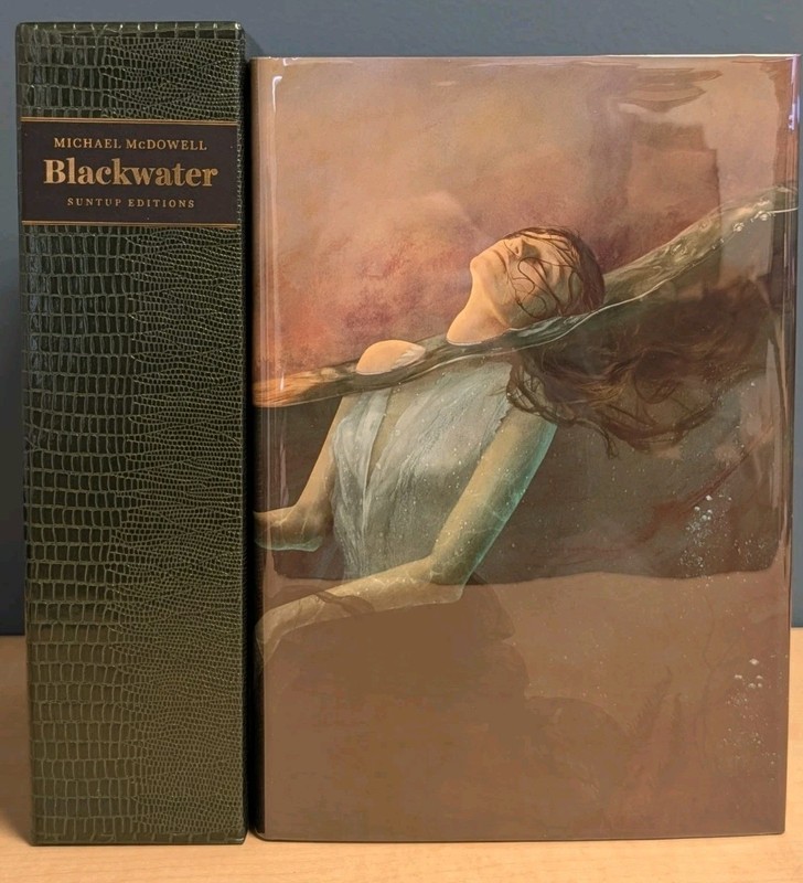 🐊Michael McDowell BLACKWATER Suntup ARTIST ED SIGNED Dust Jacket Slipcase