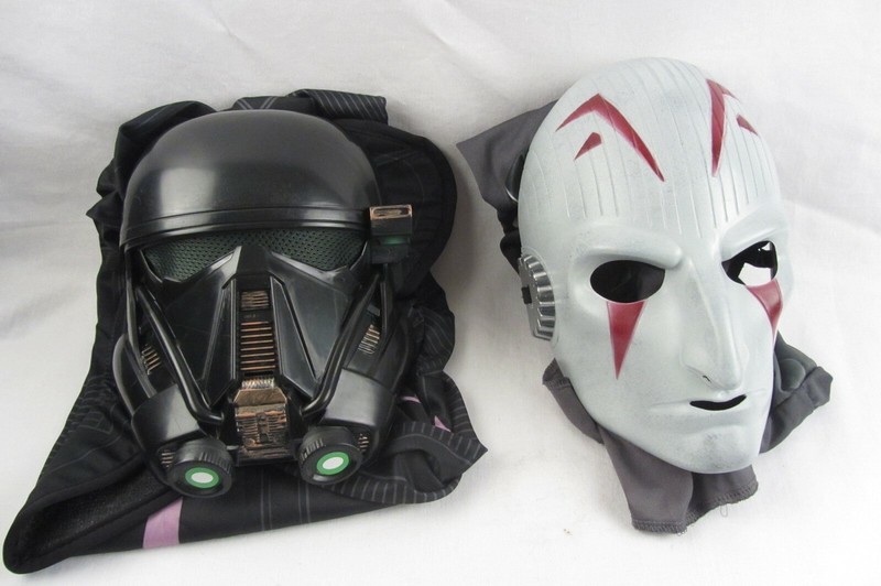 2 Lot STAR WARS Costume Rubies Kids THE INQUISITOR & New Adult (L) Shark Trooper