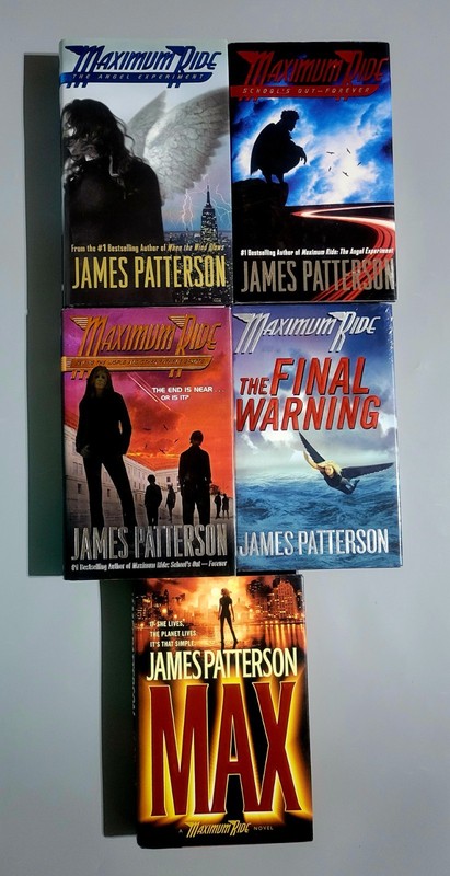 Maximum Ride 9 Book Hardcover Set - James Patterson (signed in Book 1) - HC - VG gallery