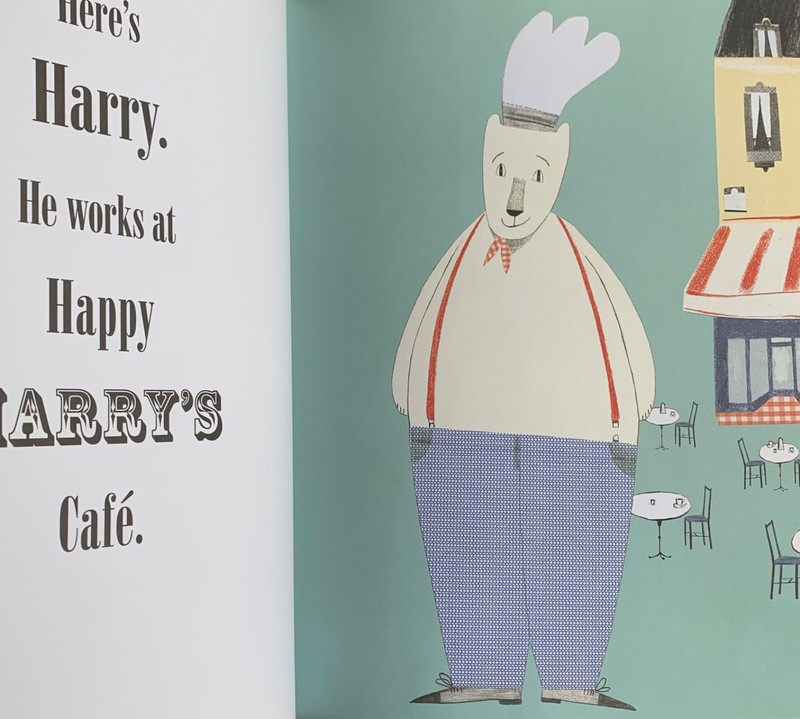 Happy Harry's Cafe Michael Rosen Hardcover with Dust jacket Soup Jewish Joke gallery