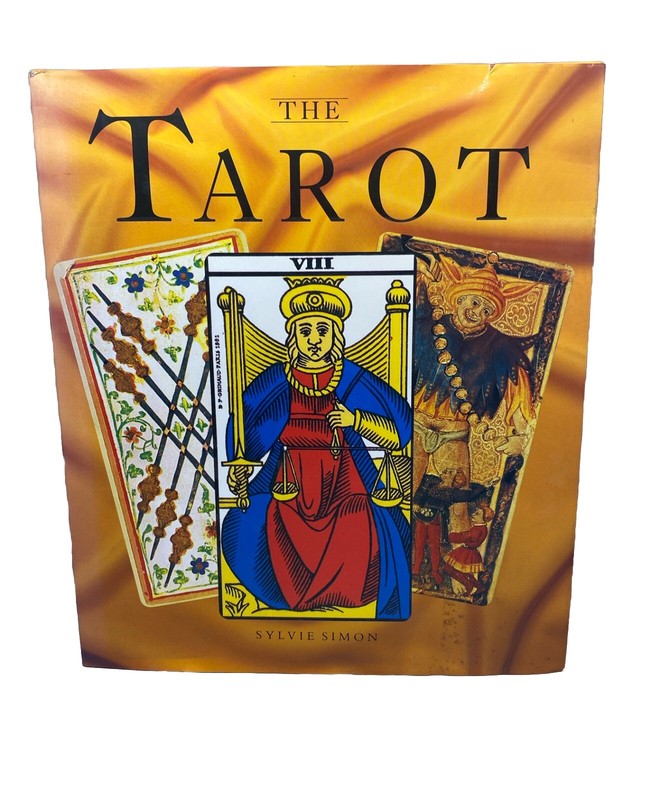 The Tarot Art Mysticism & Divination – Sylvie Simon – Dust Jacket / Hard Cover