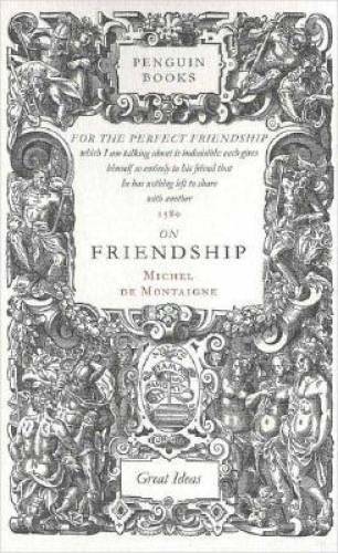 On Friendship (Penguin Classics Deluxe Edition) – Paperback – GOOD