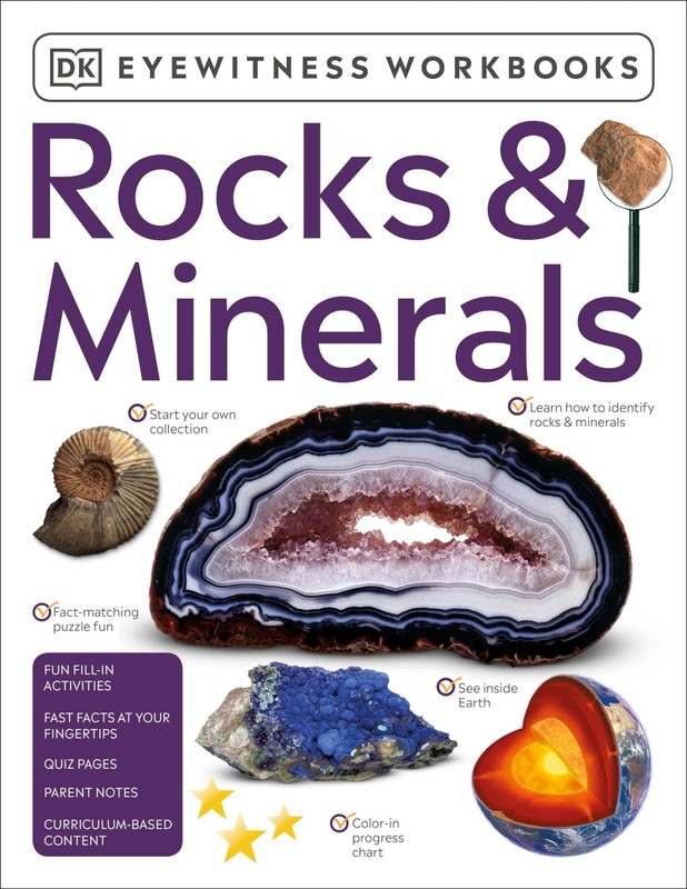 Eyewitness Workbooks Rocks & Minerals (DK Eyewitness Workbook) – paperback D…