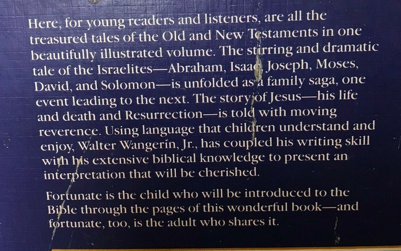 The Bible for Children by Walter Wangerin, Jr. 1987 Hardcover 416 Pages gallery
