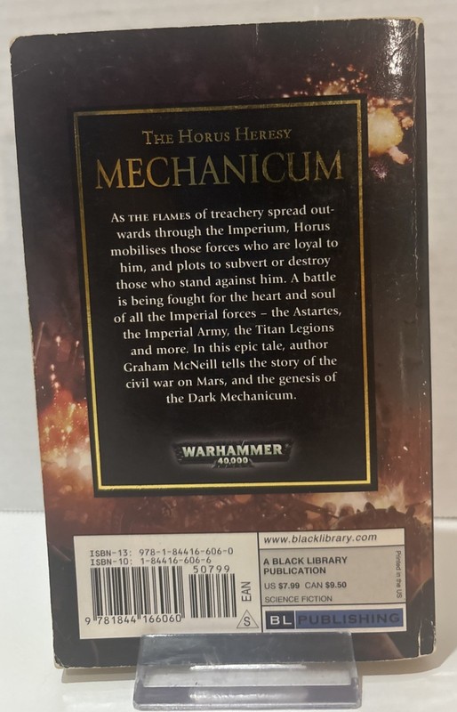 Mechanicum by Graham Mcneill (1st Print PB Warhammer 40k Horus Heresy) gallery