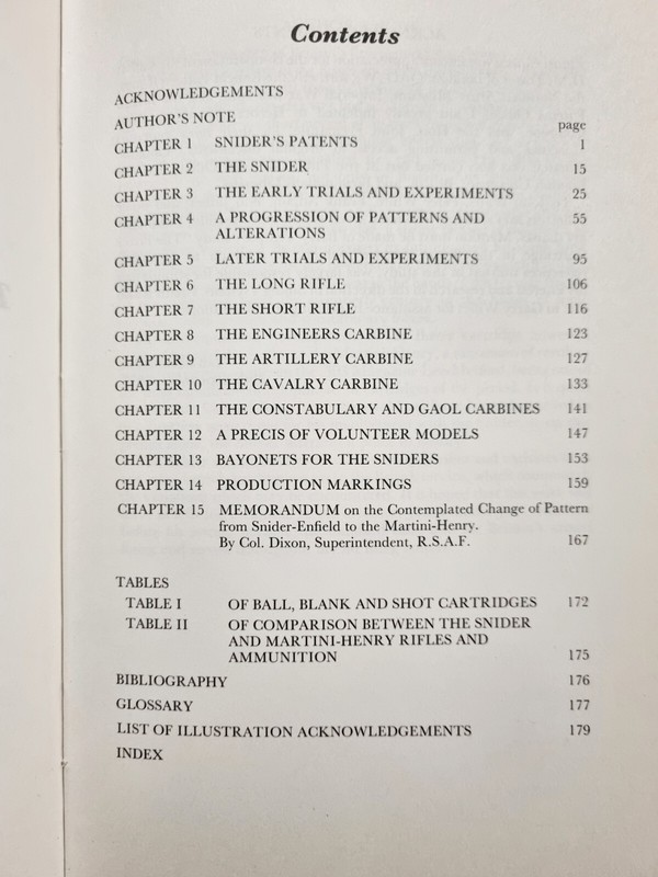 A Treatise On The Snider The British Soldier's Firearm Ian Skennerton Book gallery