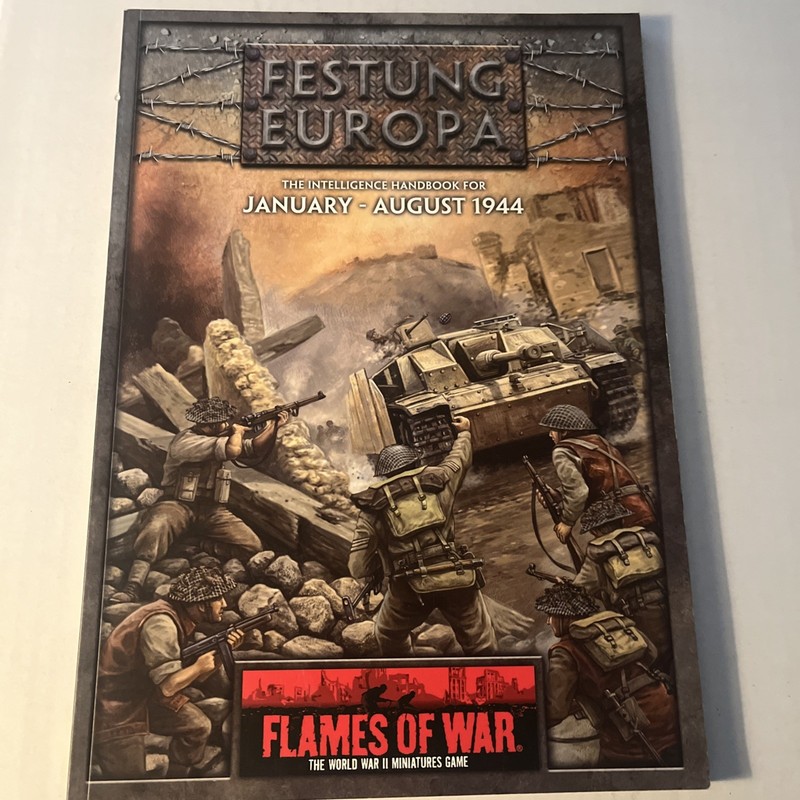 Flames Of War Forces On The Eastern Front 1942-1943 War Game Books Never Used