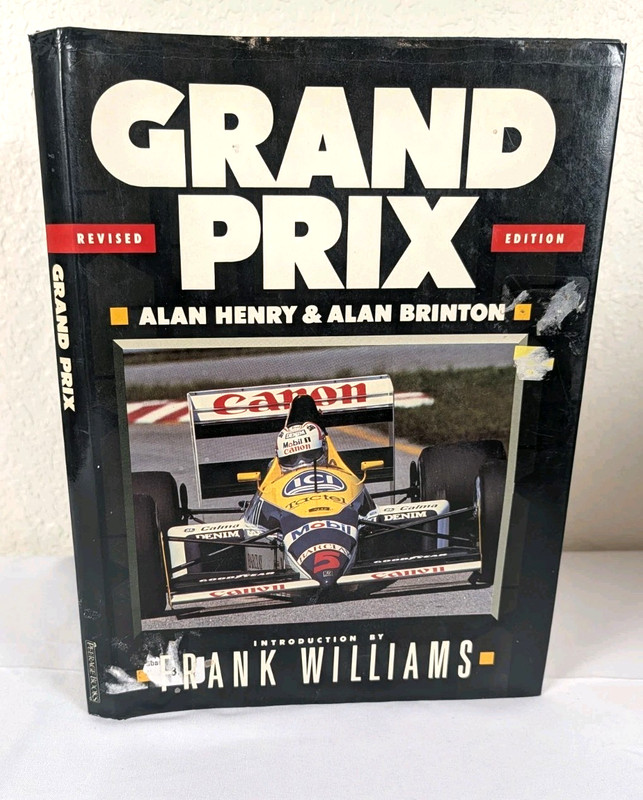 Grand Prix Revised Edition HC Alan Henry 1988 Formula 1 Racing