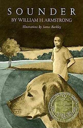 Sounder: A Newbery Award – Hardcover, by Armstrong William H. – Very Good z
