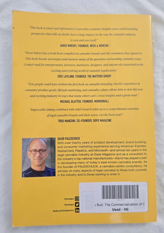 Branding Bud: The Commercialization of Cannabis - paperback Paleschuck, Davi... gallery