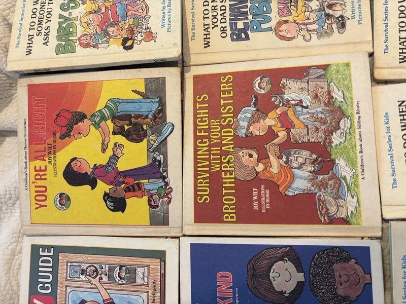 Lot-12 Joy Wilt Berry "Survival Series" HC flip books-“ Ready Set Grow” gallery