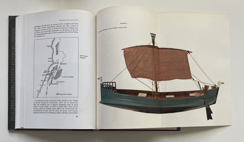 PEOPLES, SEAS, AND SHIPS 1967 Zvi Herman LIKE NEW w/ Mylar & All Fold-outs gallery