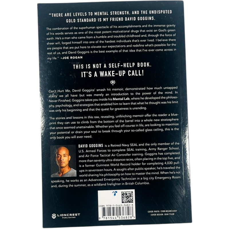Never Finished : Unshackle Your Mind and Win the War Within - Clean Edition Book gallery