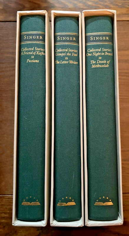 Isaac Bashevis Singer 3 Volumes The Library of America