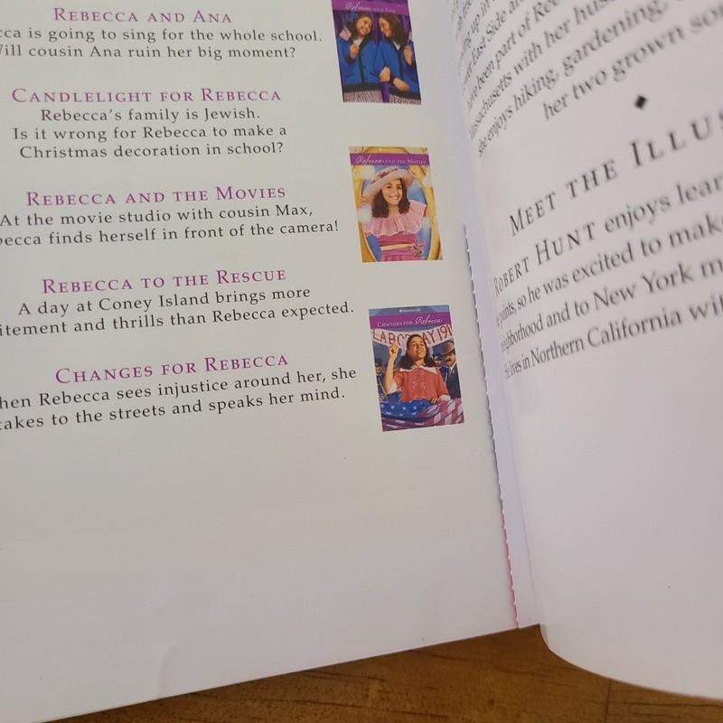 Rebecca 1-6 Set (American Girl Collection) Jacquel Greene 1 2 3 4 5 6 PB lot gallery