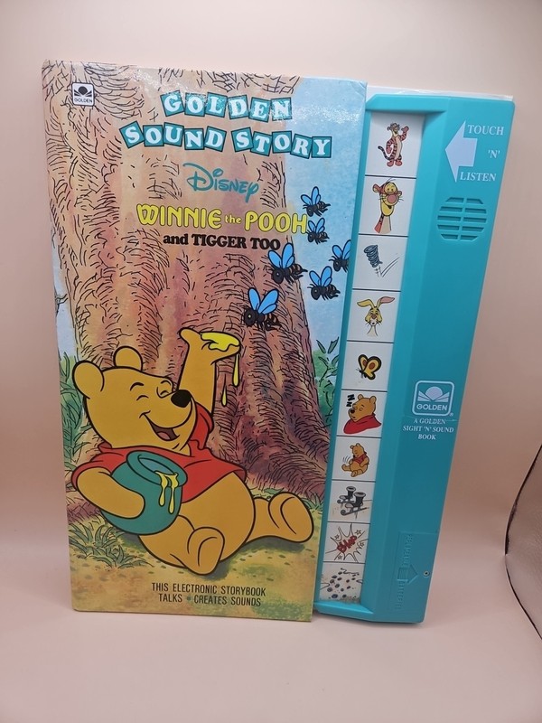 Winnie the Pooh Golden Sight N Sound Story Book Hardcover – NEEDS BATTERIES