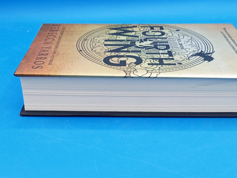 Fourth Wing by Rebecca Yarros 2023 Hardcover First Edition Fantasy Romance... gallery