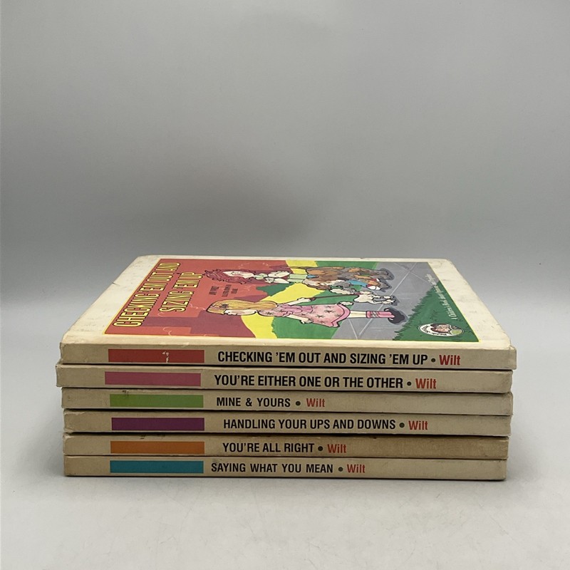 Lot Of 6 Ready Set Grow Series Vintage Hardcover Books by Joy Wilt, Children’s B