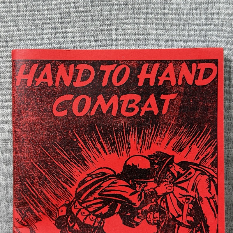 Original Hand to Hand Combat by Francois D'Eliscu Last Word Press Pamphlet Book gallery