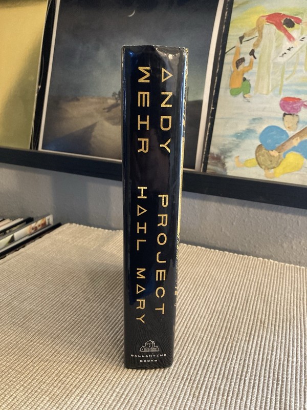 Project Hail Mary by Andy Weir - 1st Edition/Later Print Hardcover! gallery
