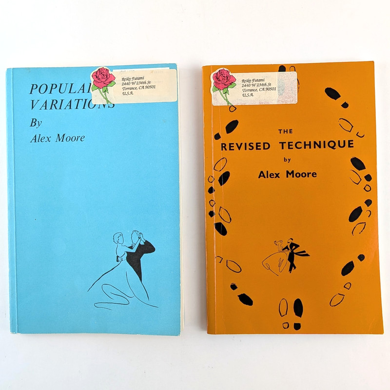 Vintage Ballroom Dancing Guides by Alex Moore – Revised Technique, Variations