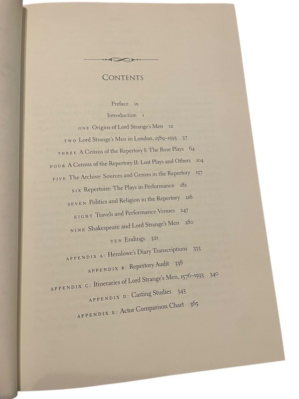 Lord Strange's Men and Their Plays Manley MacLean 2014 Yale University Press gallery