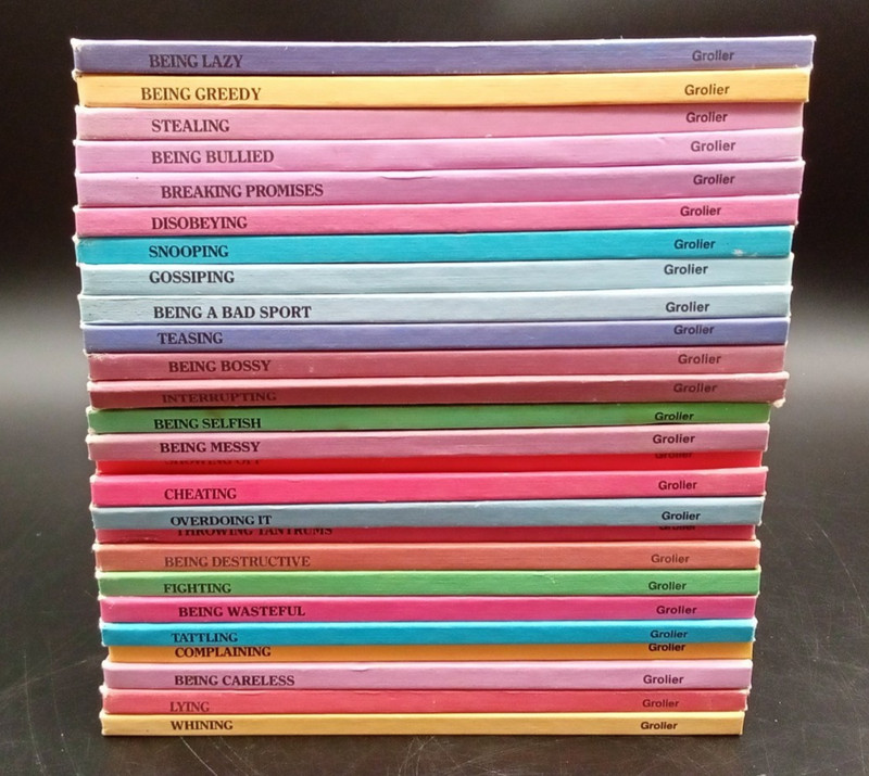Vtg. Lets Talk About Hardcover Books by Joy Berry ( lot of 26) Help Me Be Good