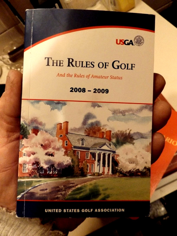 The Rules of Golf 2008-2009 ==== FREE Postage USA