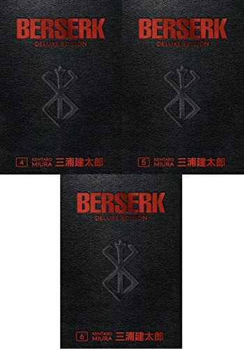 Berserk Deluxe Edition Series 3 Books Collection Volume 4 by Kentaro Mira