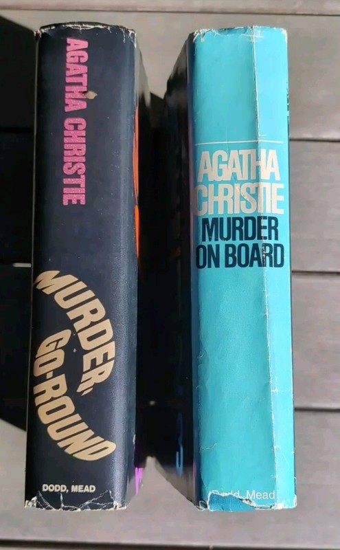 Lot of 10 Agatha Christie Books (2 VTG Hardcovers 3 in 1 and 8 Paperbacks) gallery