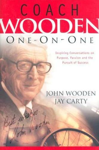 Coach Wooden One-on-One – Hardcover By John Wooden – VERY GOOD