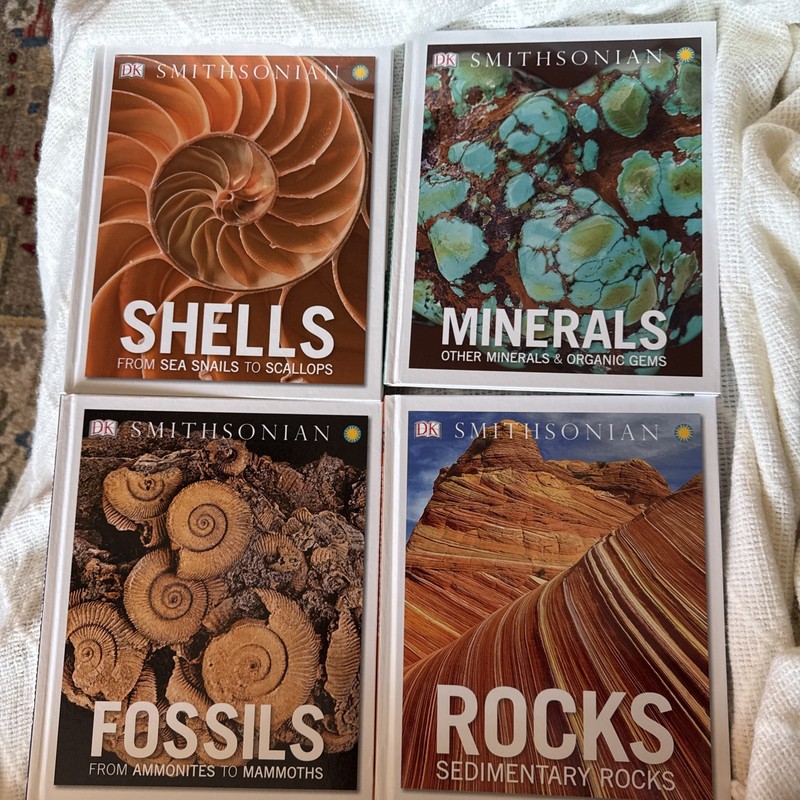 DK Smithsonian The Rock and Gem Box Of 9 Hardcover Books(Missing 1 Book In Set gallery