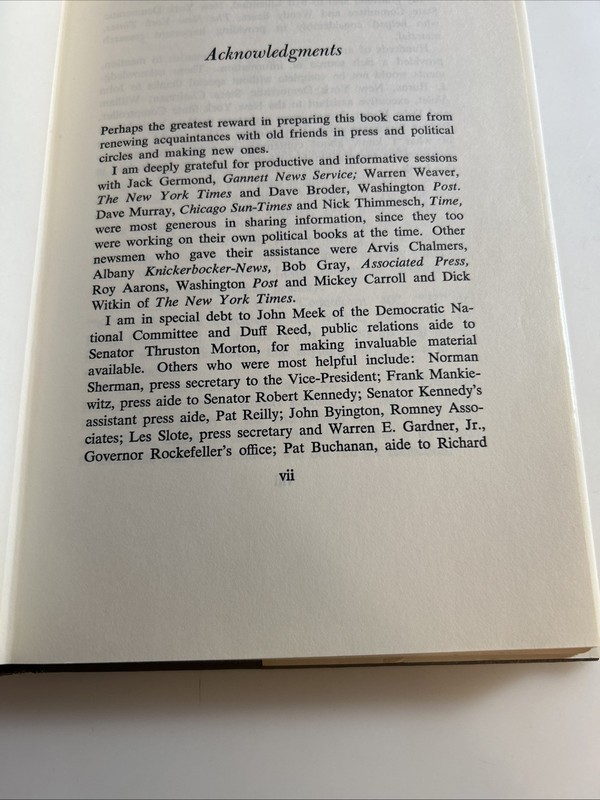 Rare 📕 Countdown ‘68 Profiles for the Presidency Schechter Presidential 2928 gallery