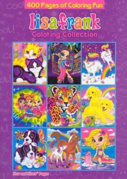 Lisa Frank Coloring Collection : Tear and Share Pages Lisa Frank