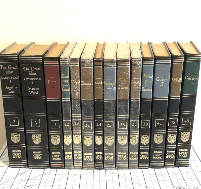 Britannica Great Books of The Western World 23rd Printing 1980 – CHOOSE ONE BOOK