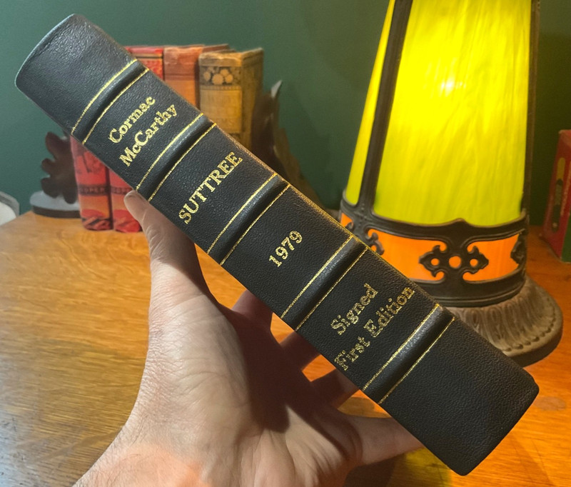 Cormac McCarthy ~*~*~ SUTTREE 1979 *First Edition* * SIGNED! * * blood meridian gallery