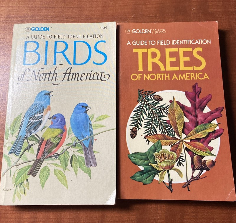 Guide to Field Identification Birds North America Golden Field Guide 1966 Trees