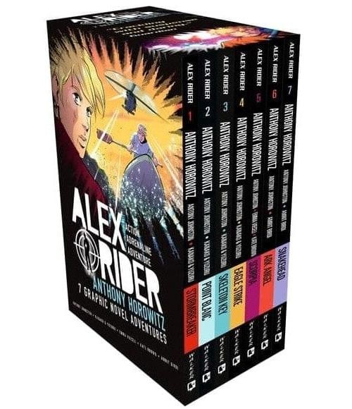 Alex Rider Graphic Novel Adventures 7 Books Paperback Box Set - Ages 8-16 gallery