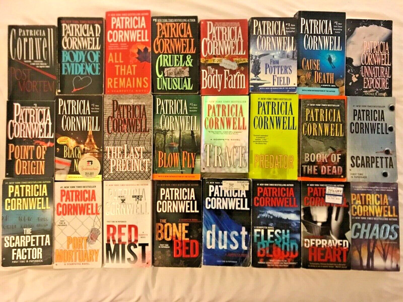 Big Lot 26 Patricia Cornwell PB/HC Bk Complete Kay Scarpetta Series Set Forensic