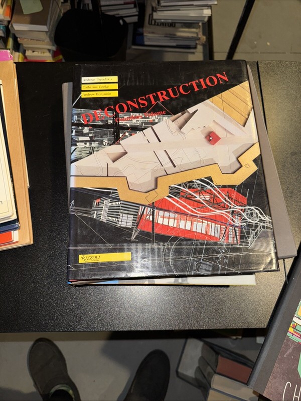 DECONSTRUCTION By Andreas Papadakis – Hardcover Like New
