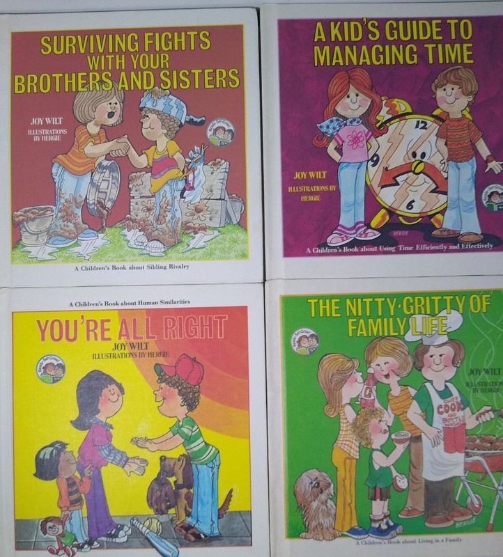 Joy Wilt Children’s Book about Series Lot 4 Family Sibling Rivalry Self Esteem
