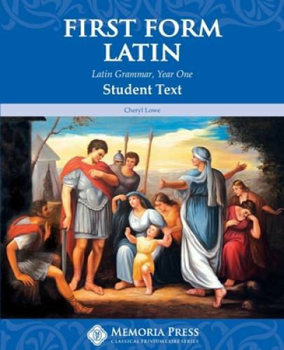 First Form Latin Student Text – Perfect Paperback By Cheryl Lowe – GOOD