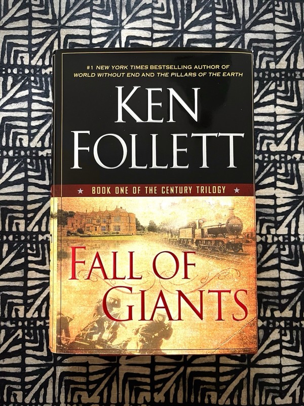 FALL OF GIANTS ~ KEN FOLLETT (2010, Dutton) LIKE NEW First Printing HC/DJ
