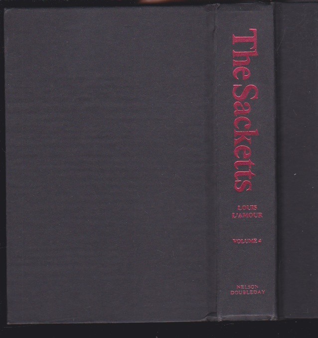 The Sacketts #4: 4-in-1 Novels by Louis L'Amour 1980 LN gallery