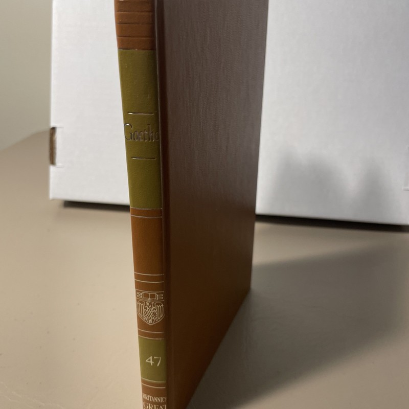 Britannica Great Books – Volume 47 – Goethe – Hardcover – 1952