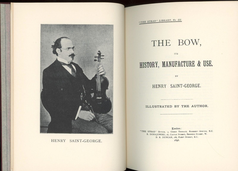 The Bow Its History Manufacture and Use Henry Saint-George 1969 Reprint gallery