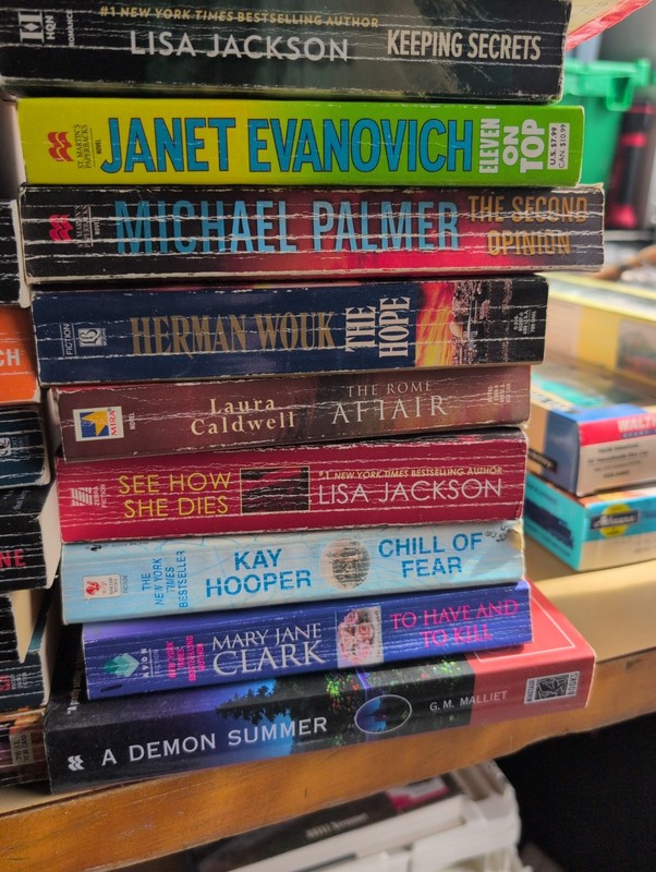 Mixed Lot of 26 Female Author Novels Romance & Thriller Clark Jackson NICE LOT gallery