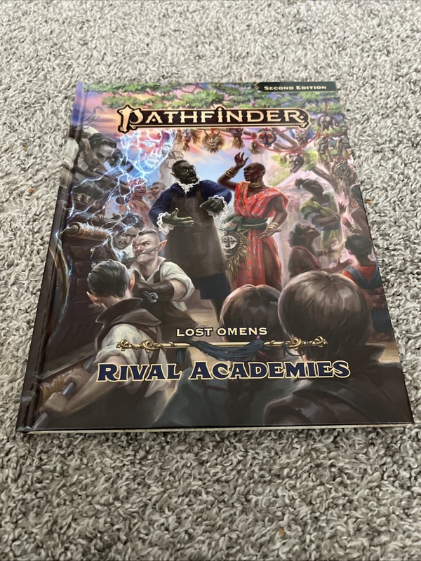 Pathfinder 2e: Lost Omens: Rival Academies; Hardcover; New; Paizo